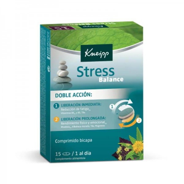 kneipp stress balance 15 comprimidos
