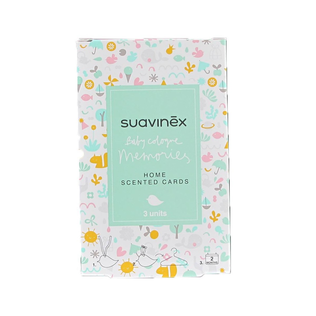 suavinex baby cologne memories 3 tarjetas perfumadas