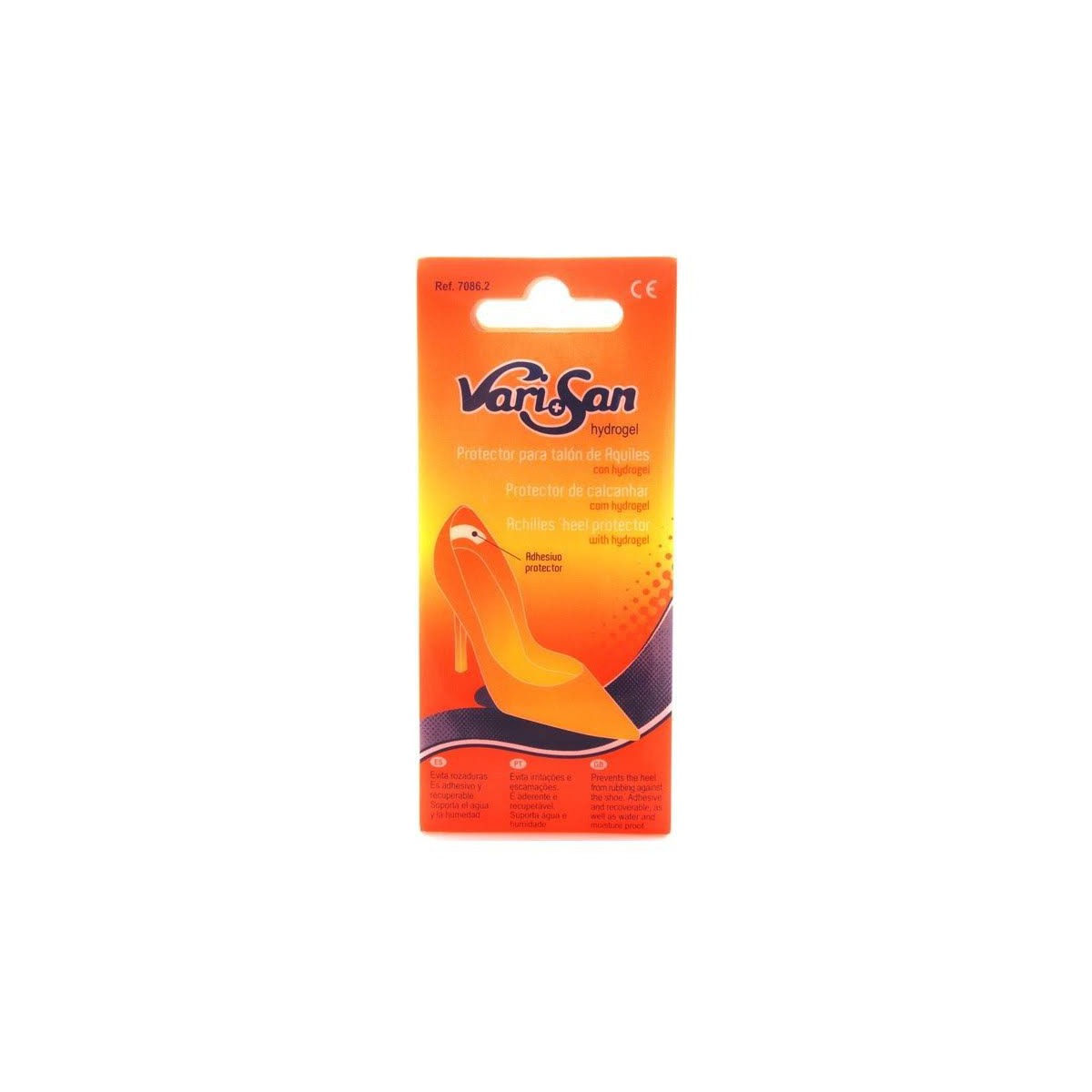 varisan hydrogel protector para talon de aquiles