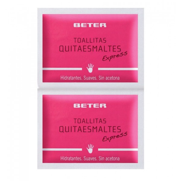 beter toallitas quitaesmaltes 10 unid