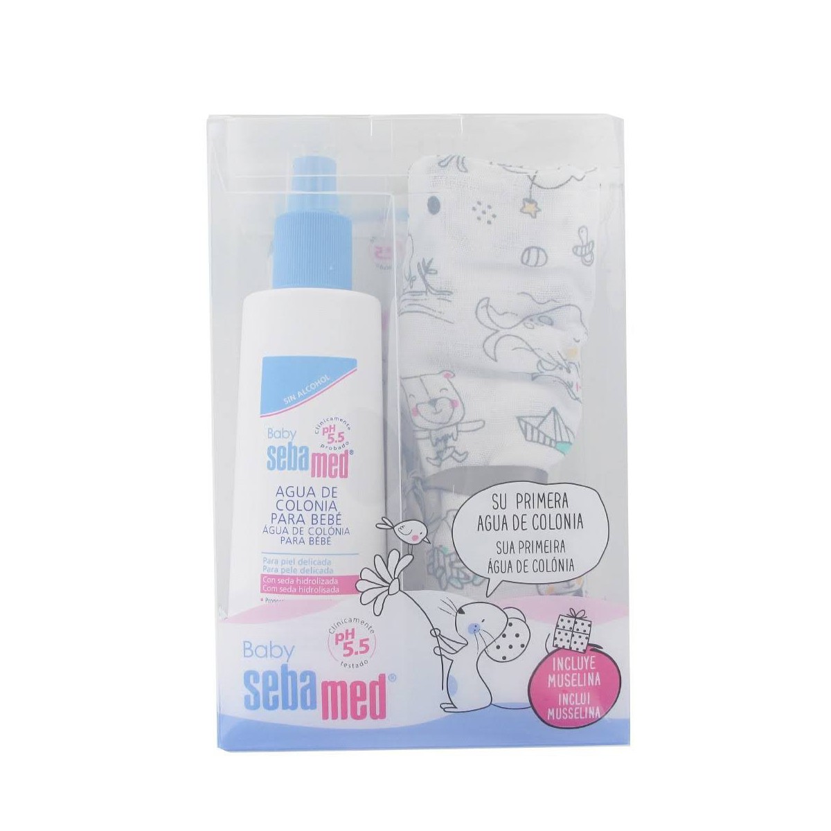 sebamed baby agua de colonia sin alcohol 250 ml