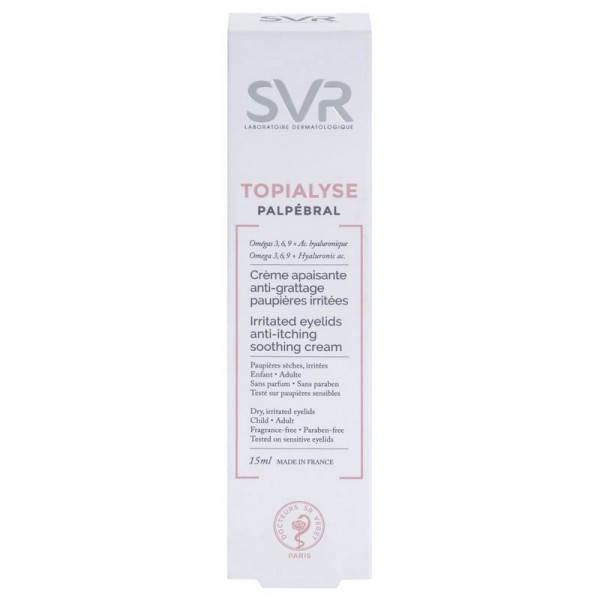 svr topialyse palpebral crema 15 ml