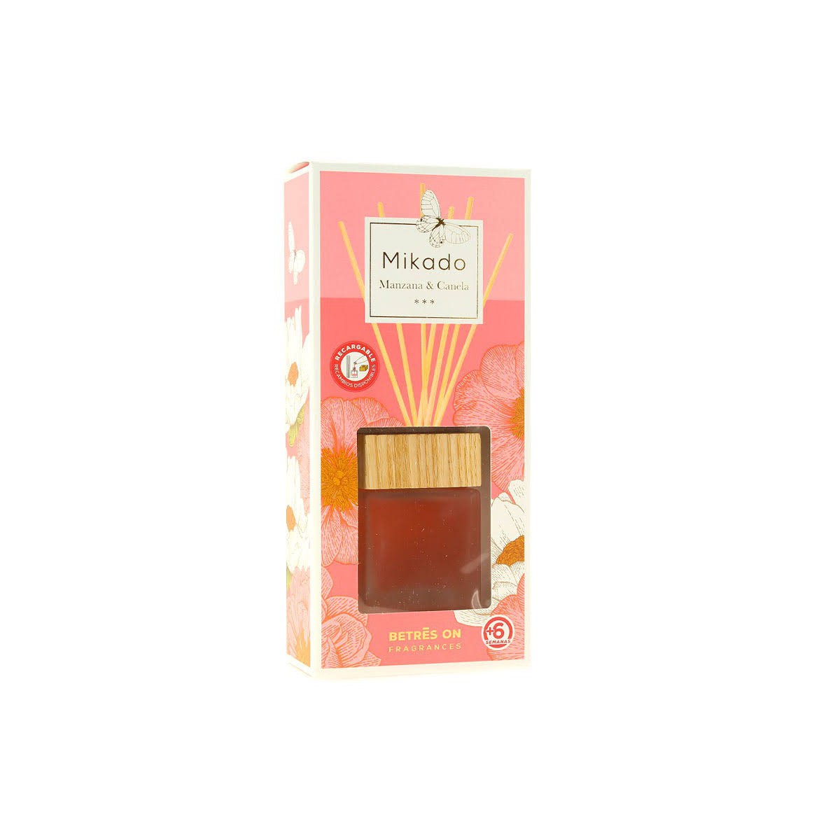 betres on ambientador mikado manzana canela 50ml