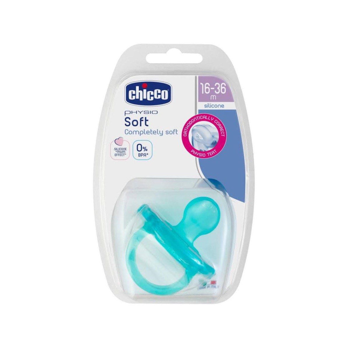 chicco chupete physio soft silicona 12m
