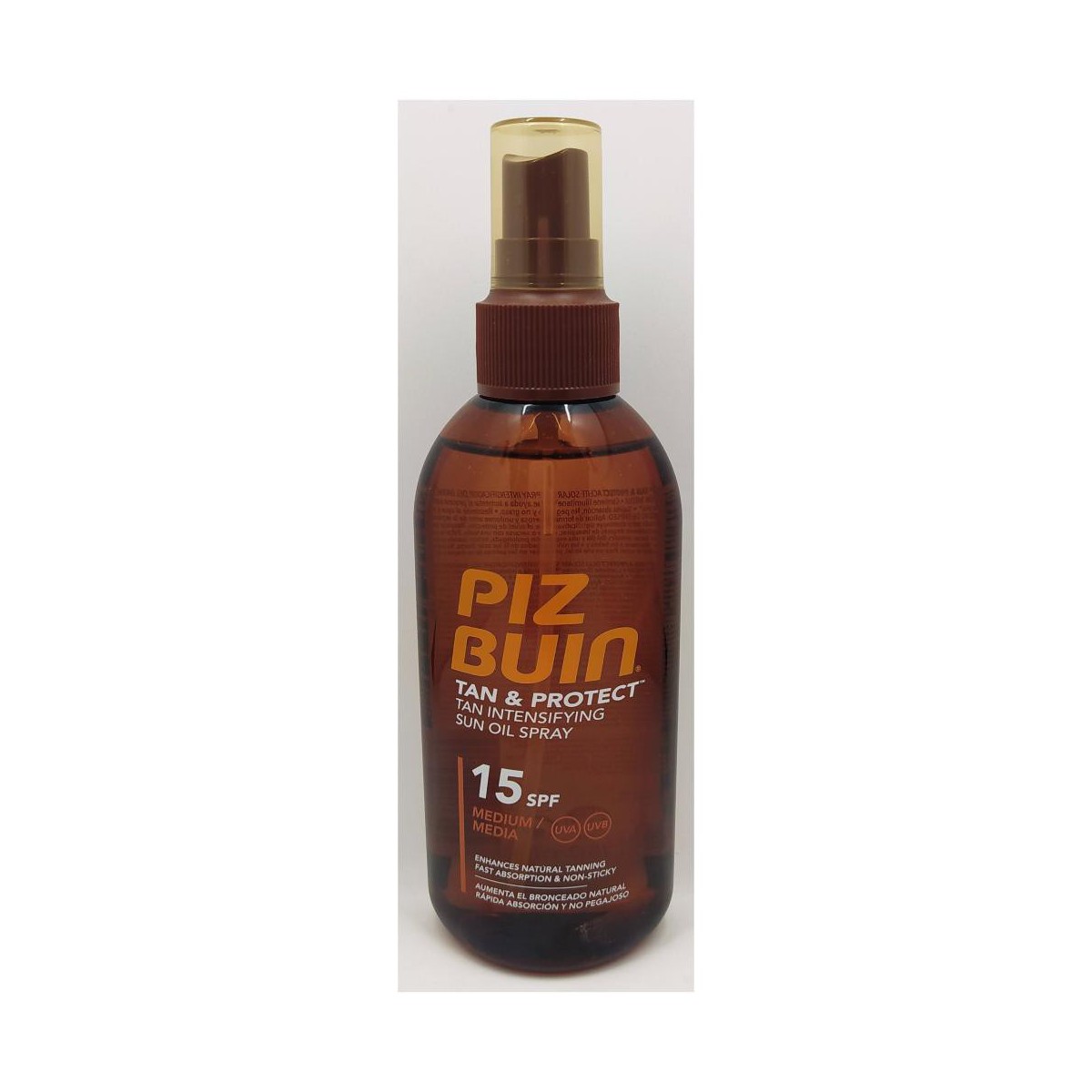 piz buin tan protect aceite spray spf15 150ml