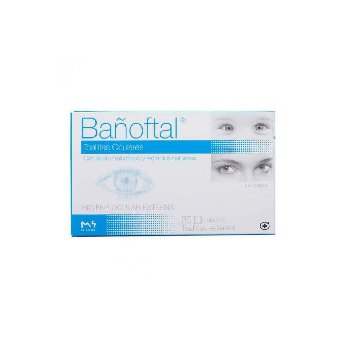 banoftal 20 toallitas oculares