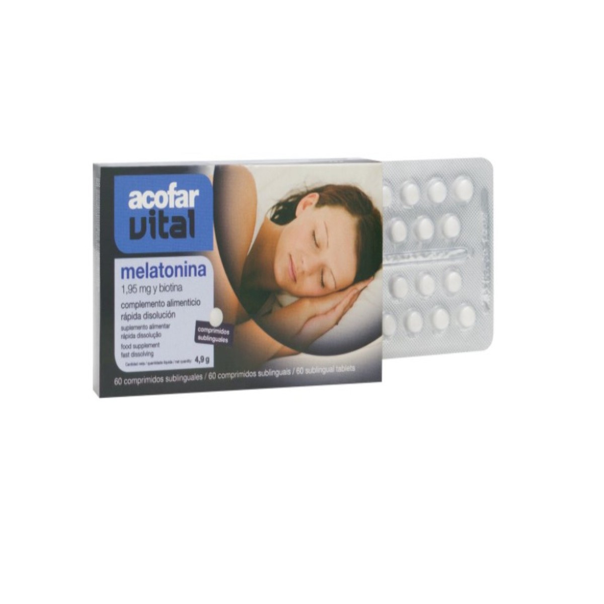 acofarvital melatonina 195mg 60comp