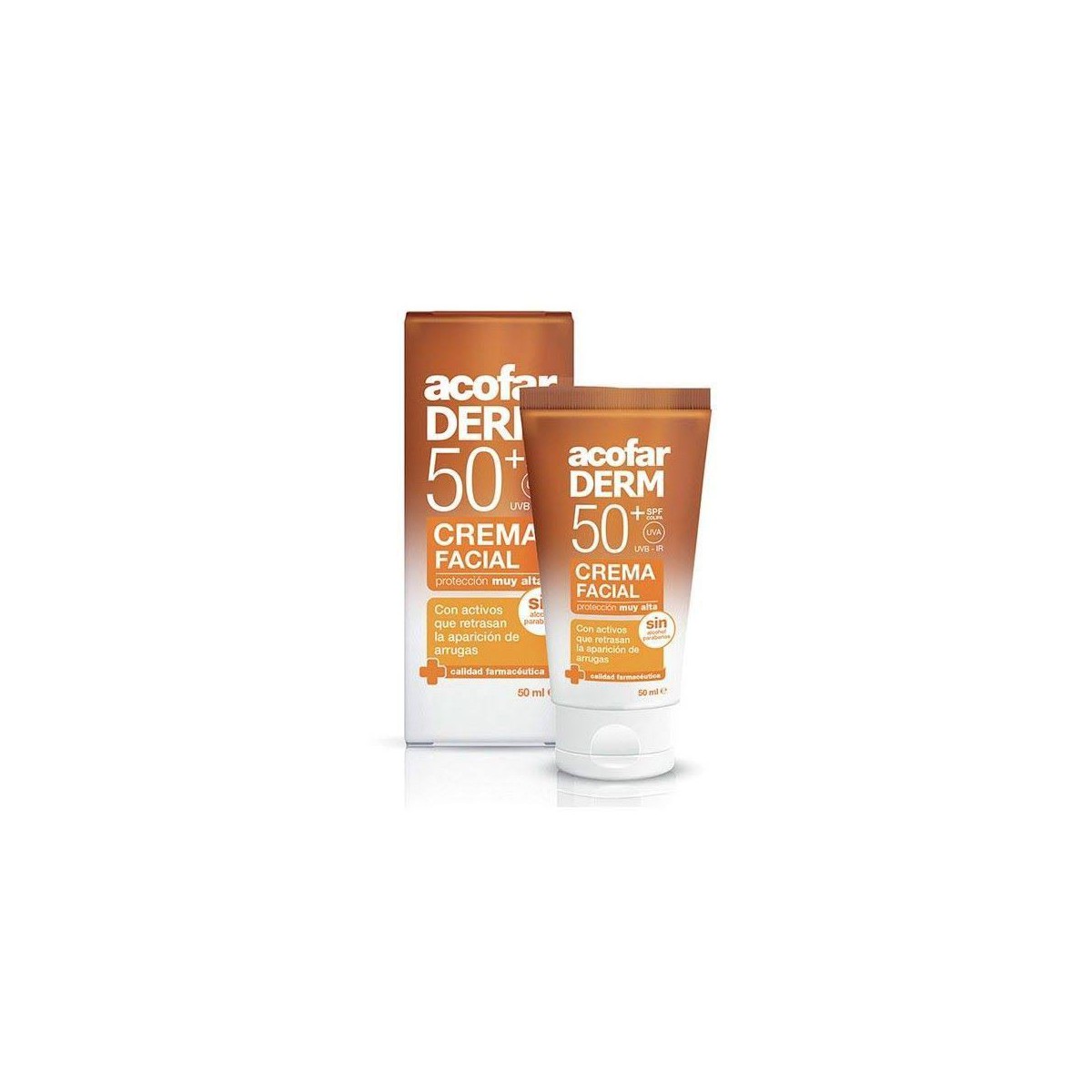 acofarderm spf 50 crema facial 50 ml