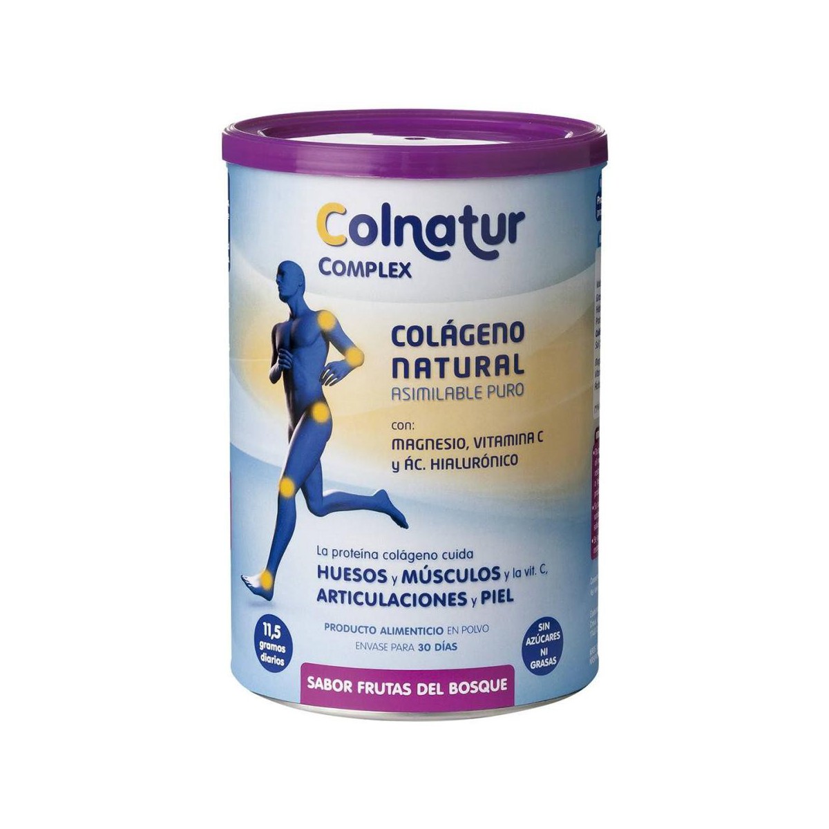 colnatur complex sabor frutas del bosque 345 gr