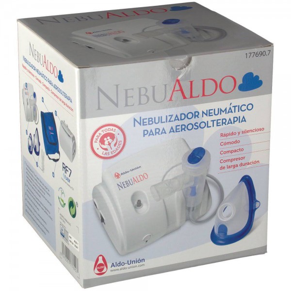 nebualdo nebulizador neumatico para aerosolterapia