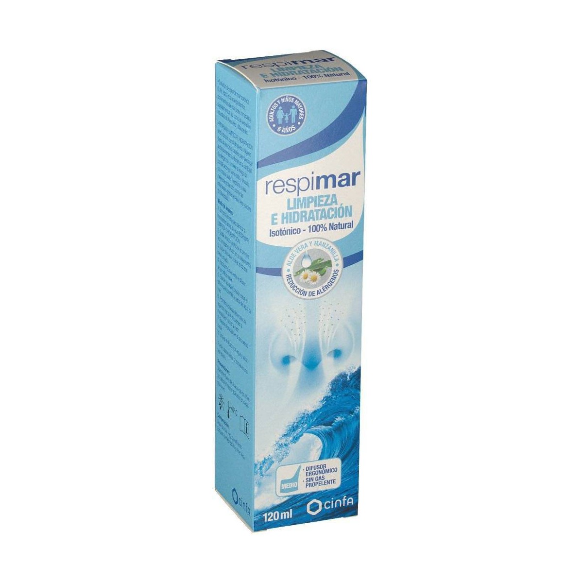 respimar limpieza e hidratacion 120 ml