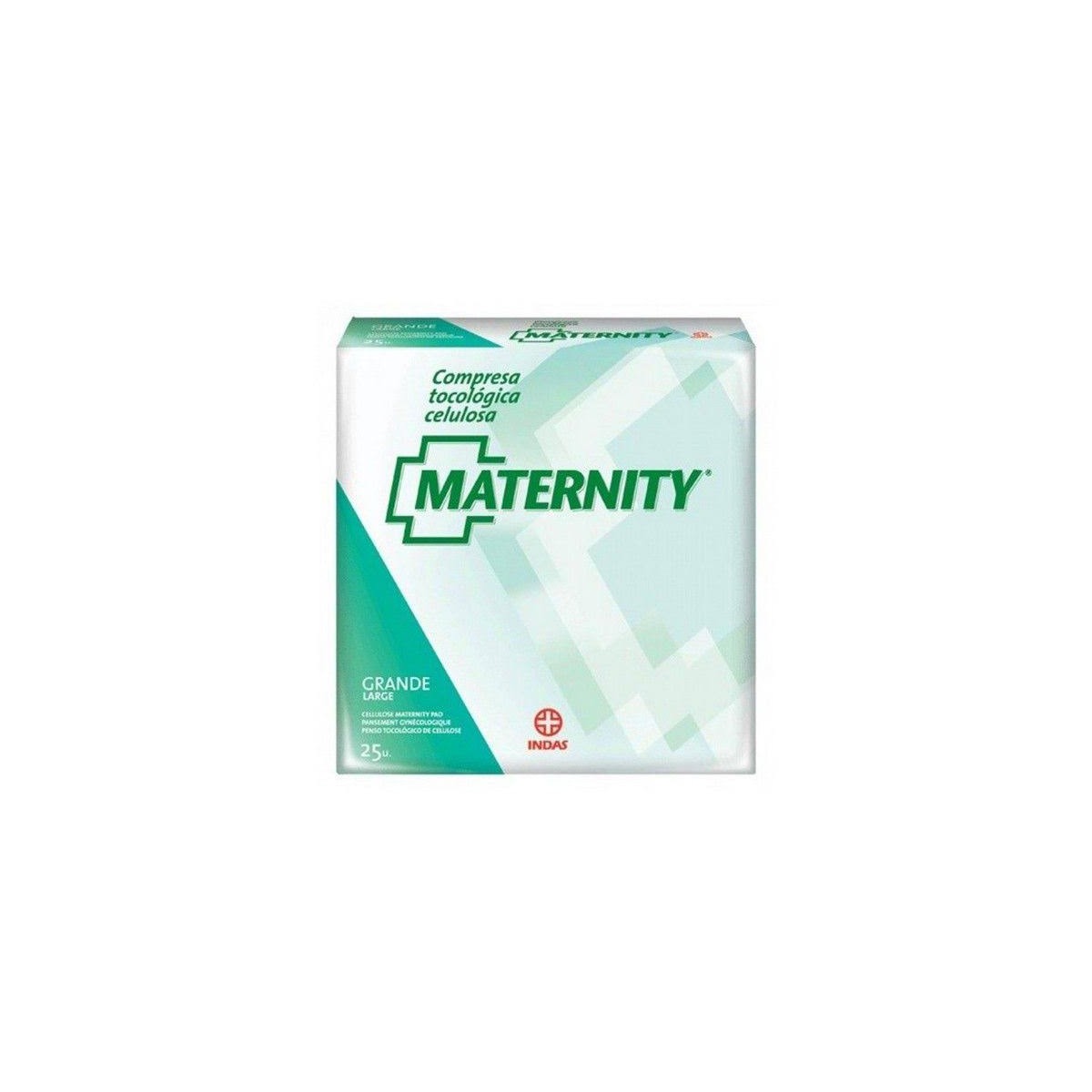 maternity 25 compresas celulosa