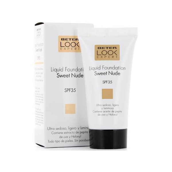 beter maquillaje look expert foundation sweet nude