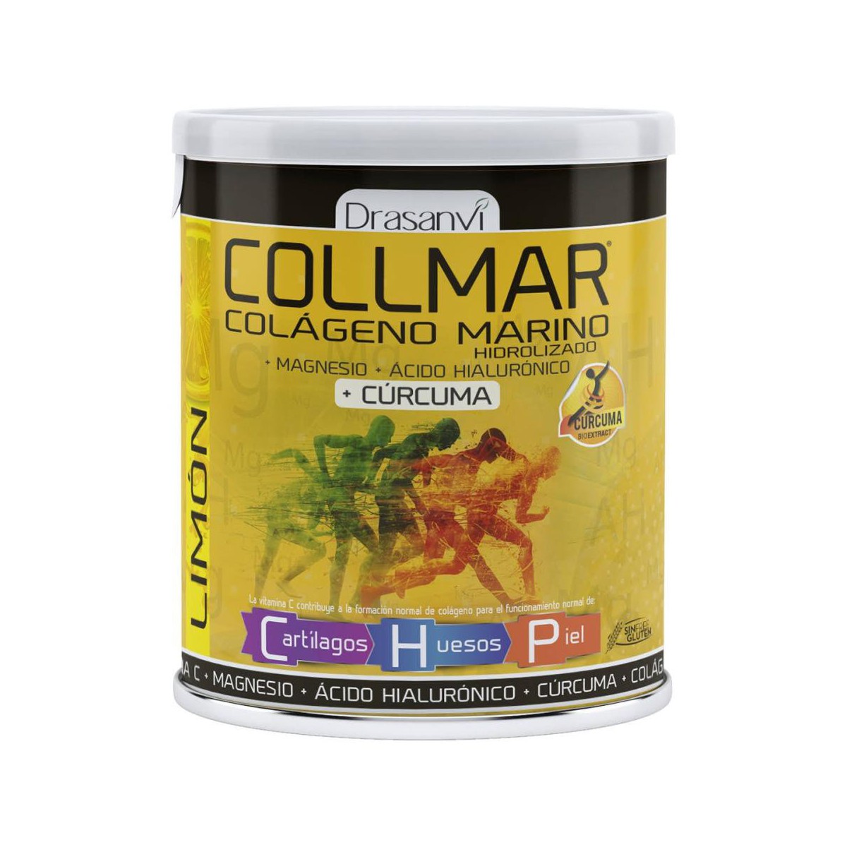 collmar magnesio curcuma sabor limon drasanvi 300 gramos